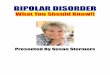 Bipolar disorder What you should know