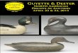North American Decoys at Auction - April 23 & 24, 2015