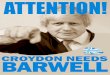 Boris says "Croydon needs Barwell!"