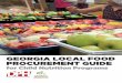 Georgia Local Food Procurement Guide