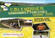 Calendrier randonnées pedestres Rhone 2015