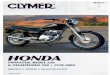 Honda 250 twinstar rebel & nighthawk taller clymer