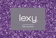 Product presentation lexy