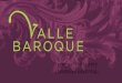 Valle Baroque 12–16 augusti 2015