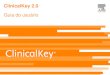 Guia do usuário Clinicalkey