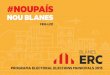 PROGRAMA ELECTORAL D'ERC DE BLANES. ELECCIONS MUNICIPALS 2015