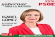 Programa electoral 2015 PSOE Ubrique