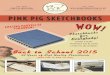 Pink Pig Sketchbooks Back to School Education Catalogue 2015