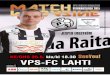 MATCH Magazine 13/2015 VPS-FC Lahti