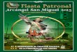 Programa Fiesta Patronal Arcángel San Miguel 2015