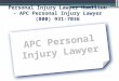 Personal Injury Lawyer Hamilton ON - APC Personal Injury Lawyer (800) 931-7036