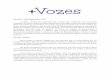 Carta-Proposta - Chapa +Vozes