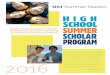 UC Irvine 2016 High School Summer Scholar Program