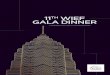 11th WIEF Gala Dinner Booklet