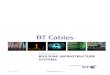 Bt cables building infrastructure systems catalogue