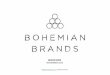 Bohemian Brands portfolio of products