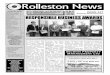 Rolleston News Issue 127 November 2015