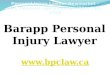 Injury Lawyer Woodbridge - Barapp Personal Injury Lawyer (519) 957-9690