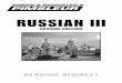 Pimsleur Russian III Second Edition Reading Booklet