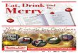 Special Features - Eat, Drink and be Merry