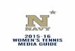 2015-16 Women's Tennis Guide
