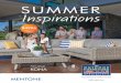 The Outdoor Furniture Specialists - Mentone. Summer Inspirations Catalogue