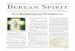 Berean Spirit no 21