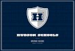 Hudson Schools Brand Guide -  01.22.16