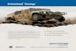 Navistar International Saratoga light armored vehicle brochure