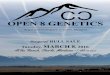 2016 Open 8 Genetics Inaugural Bull Sale