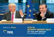 Annual Activity Report 2015 of the EPP Group in the European Parliament