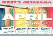 Jerry's Artarama 2016 Big Sale and April Specials-New Website!