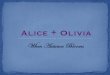 Alice and Olivia Runway Show