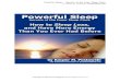 Powerful sleep jetlag sheets