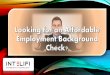 Looking for an affordable employment background check