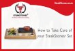 How to Take Care of your SteakStones® Set | Delicious Cooking | Lava Stone Bowls