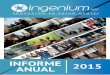 Informe anual ingenium 2015