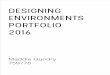 Designing Environments Portfolio
