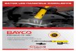Bayco LED Handheld Worklights