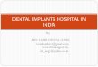 Dental implants hospital in india