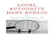 Local Authority Debt Audit