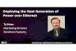Deploying the Next Generation of Power over Ethernet - 60W and 