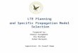 LTE RF Planning