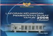 laporan keuangan pemerintah pusat tahun 2008