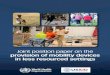 Joint position paper on the provision of mobility devices in less 