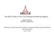 The DEUTZ Path to Tier 4 for Underground Mining Engines