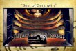 “Best of Gershwin”