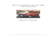 Driver's Manual for the Niva 1600 (Vaz 2121 series) Operator's Manual