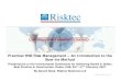 Practical HSE Risk Management – An Introduction