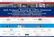 3rd Annual Retail & CPG Summit Customer Experience: